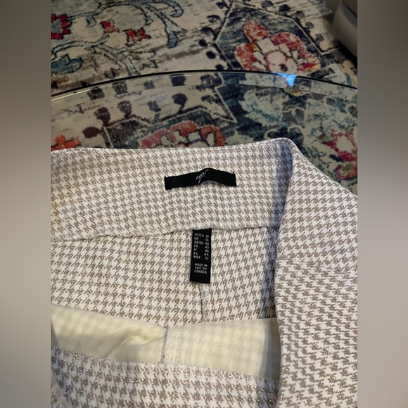 UP TUMMY CONTROL ANKLE BUTTON EMBELLISHED PANTS SZ 10 - Picture 2 of 7